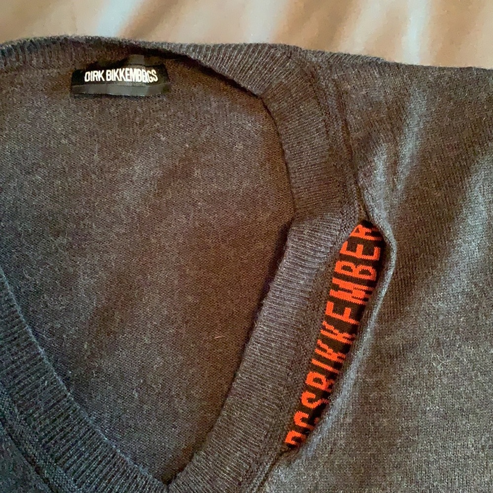 Dirk Bikkembergs v neck sweater - Picture 3 of 3